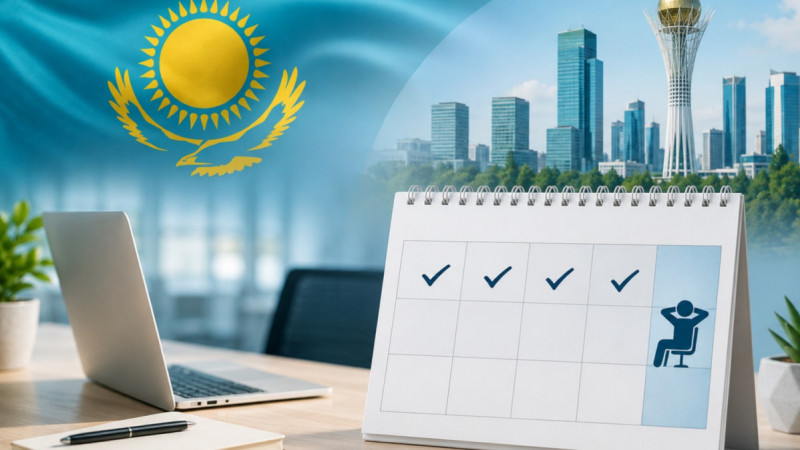 Қазақстанда төрт күндік жұмыс аптасы кезең-кезеңімен енгізілуі мүмкін