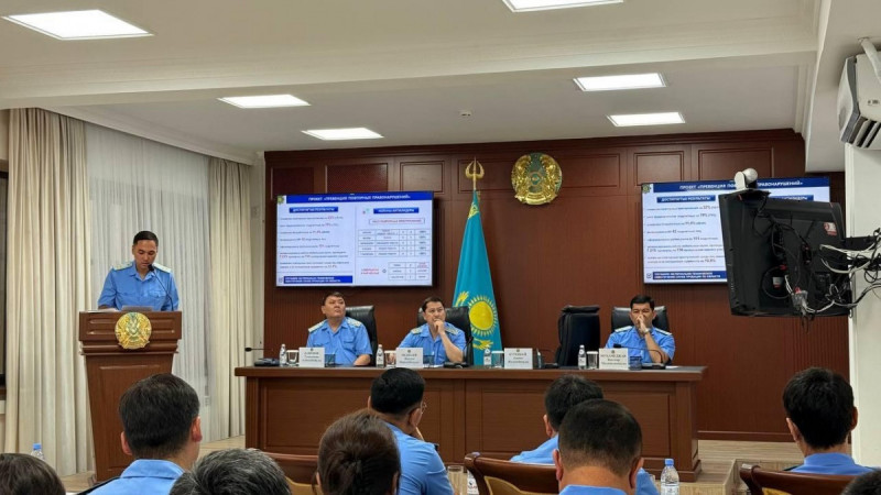 Жамбыл облысында қылмыс деңгейі 16%-ға төмендеді