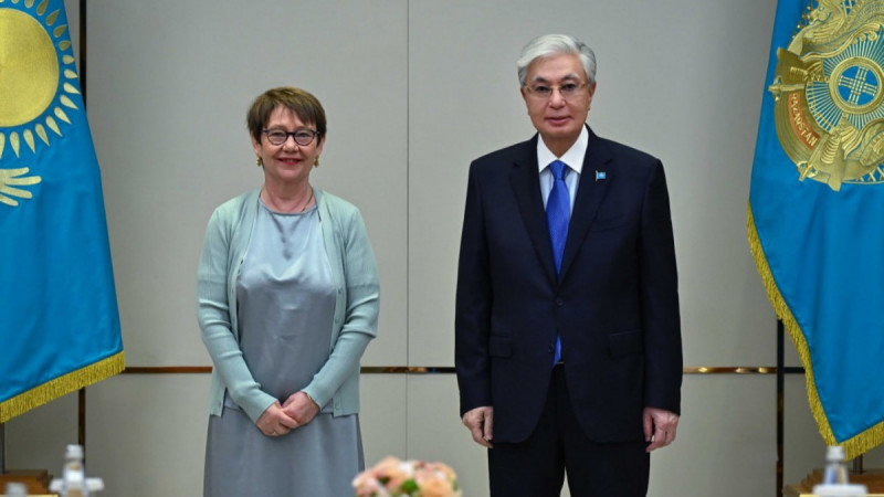 Мемлекет басшысы Еуропалық қайта құру және даму банкінің президенті Одиль Рено-Бассоны қабылдады