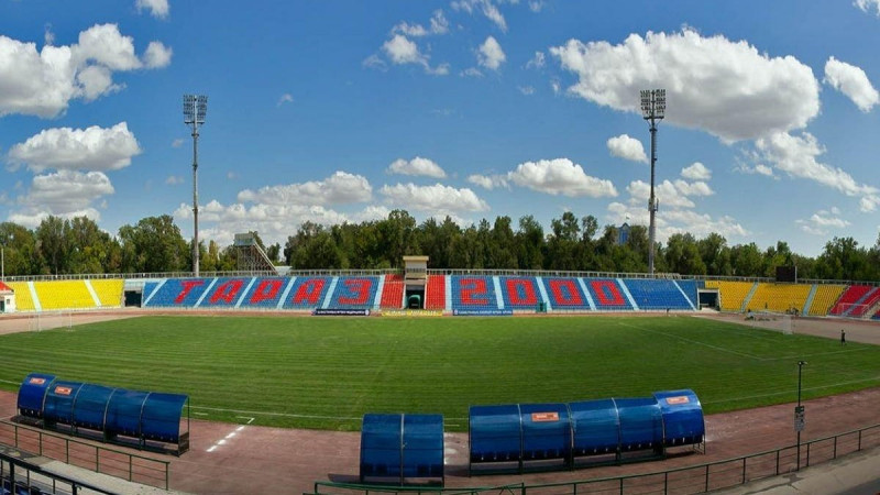 «Тараз» орталық стадионы УЕФА талаптарына сай жаңғыртылады