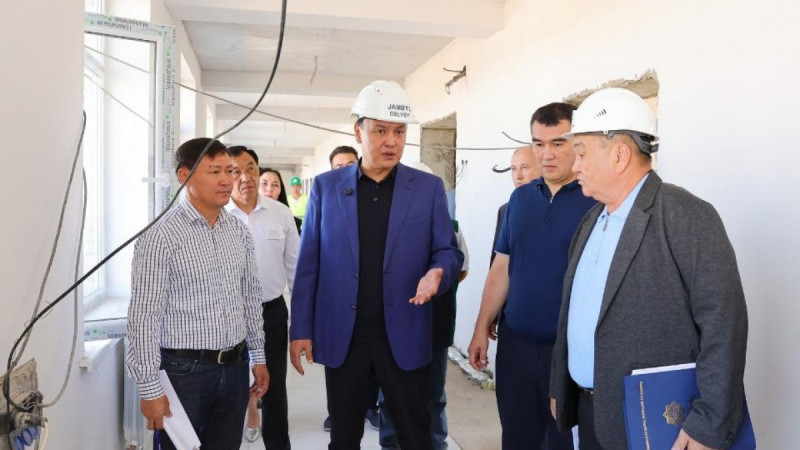 Ербол Қарашөкеев Жамбыл ауданындағы бірқатар нысанды аралады