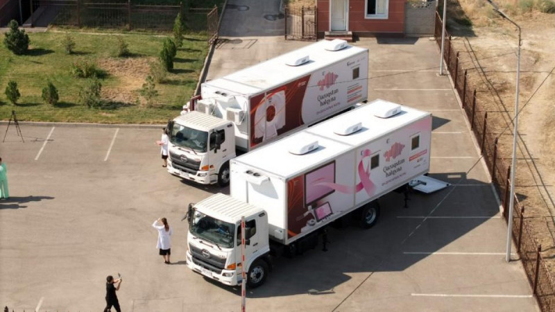 Жамбыл облысына екі заманауи жылжымалы медициналық кешен пайдалануға берілді