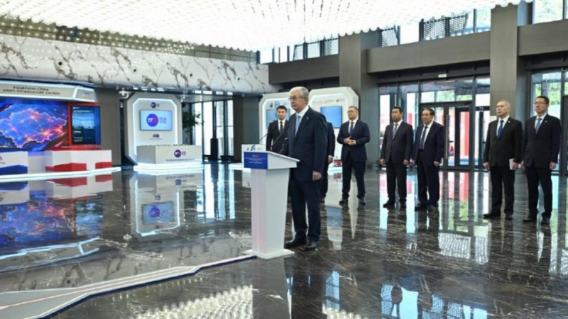 Мемлекет басшысы жүгері өңдеу зауытын іске қосу рәсіміне қатысты