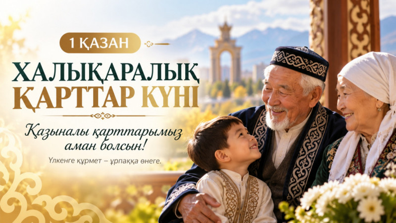 1 қазан – Халықаралық қарттар күні