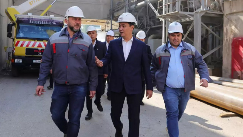 «Тараз» қант зауытының жаңғырту жұмыстары 95 пайызға аяқталды