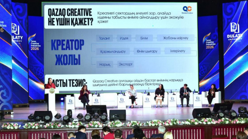 Таразда «Taraz Creative Industries 2026» халықаралық форумы басталды